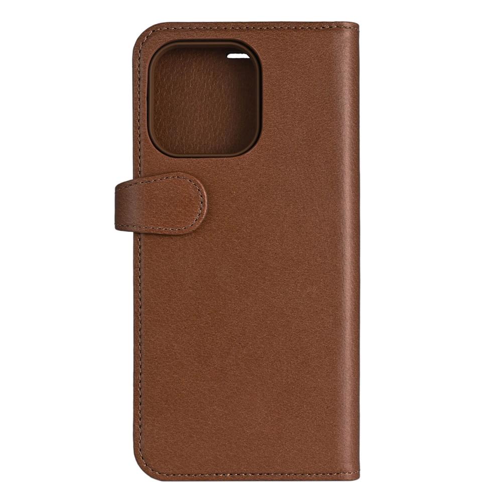 Buffalo Buffalo iPhone 16 Pro Max Fodral MagSafe 2in1 Äkta Läder Brun