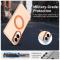  Samsung Galaxy S25 Edge Skal MagSafe Slim Matt Orange