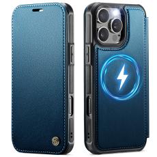 CASEME CASEME iPhone 16 Pro Skal RFID Pl&aring;nbok Bl&aring;