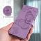  Motorola Moto G86 Power/G86 5G Fodral Fjäril Tryck Lila