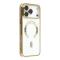  iPhone 17 Pro Max Skal MagSafe Electroplated TPU Guld