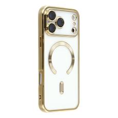  iPhone 17 Pro Max Skal MagSafe Electroplated TPU Guld