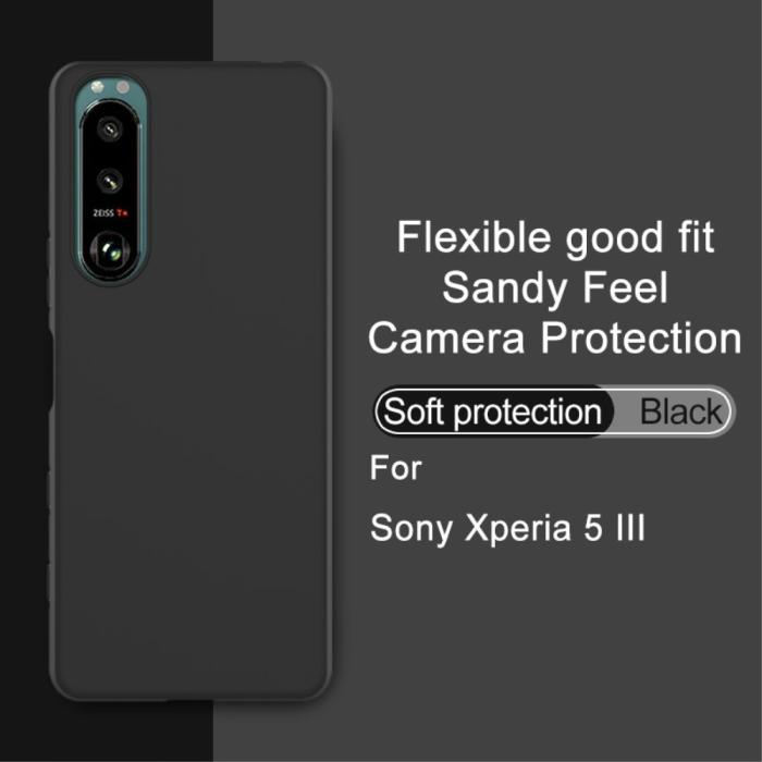 Bild 3, IMAK IMAK Sony Xperia 5 III Skal Matt TPU Svart