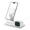 Tech-Protect Tech-Protect 15W Qi Trådlös 3in1 Magnetisk MagSafe Laddare Vit