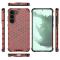  Samsung Galaxy S23 Plus Skal Honeycomb Hybrid Röd