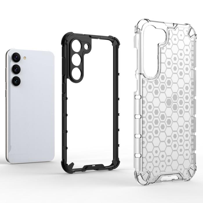 Bild 5,  Samsung Galaxy S23 Plus Skal Honeycomb Hybrid Röd