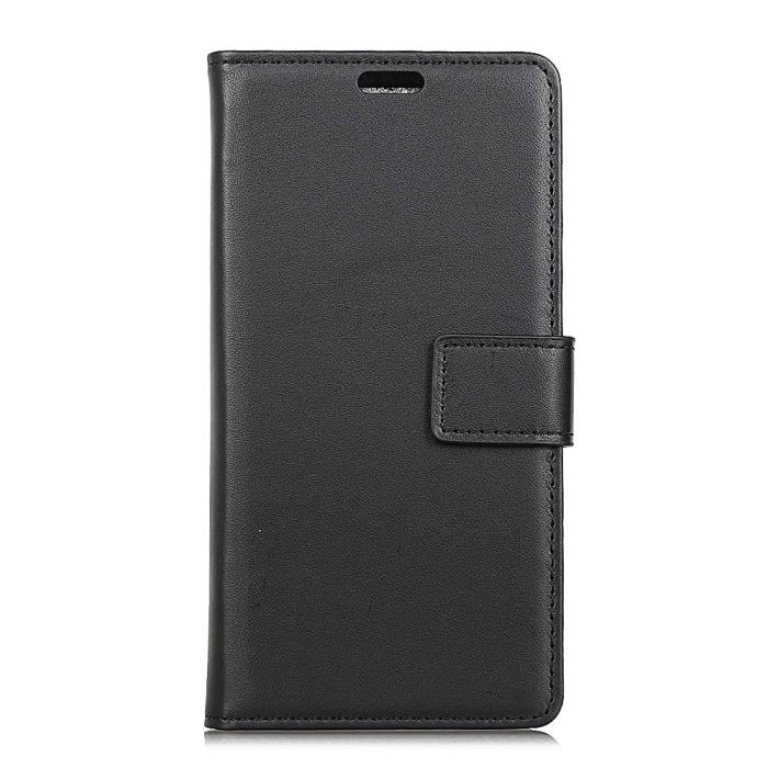 Bild 2,  Huawei P Smart Fodral I Äkta Läder- Svart