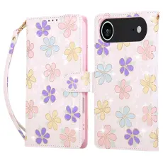  iPhone Air Fodral RFID L&auml;der F&auml;rgglada Blommor