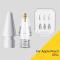 ESSAGER ESSAGER 6-PACK Ersättning Pennspets Apple Pen 1/2/Pro Vit/Transparent