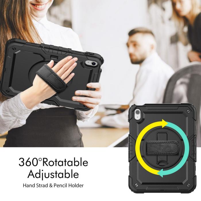 Bild 2,  iPad 11 2025 / 10.9 2022 Skal 360 Shockproof Hybrid Kickstand
