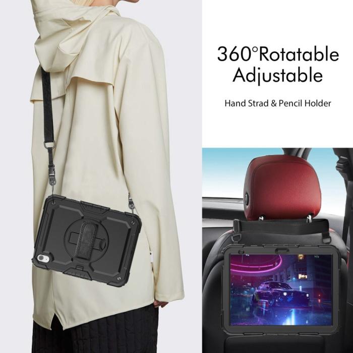 Bild 5,  iPad 11 2025 / 10.9 2022 Skal 360 Shockproof Hybrid Kickstand