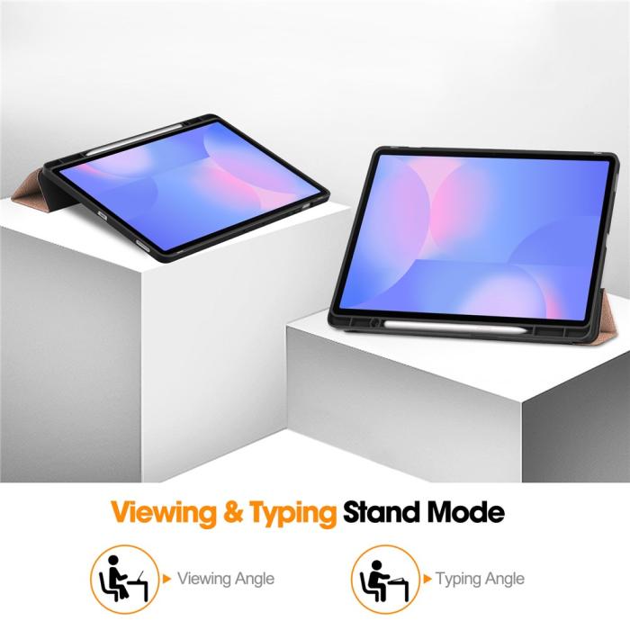 Bild 3,  Samsung Galaxy Tab S10 FE Plus Fodral Tri-Fold Pennhållare