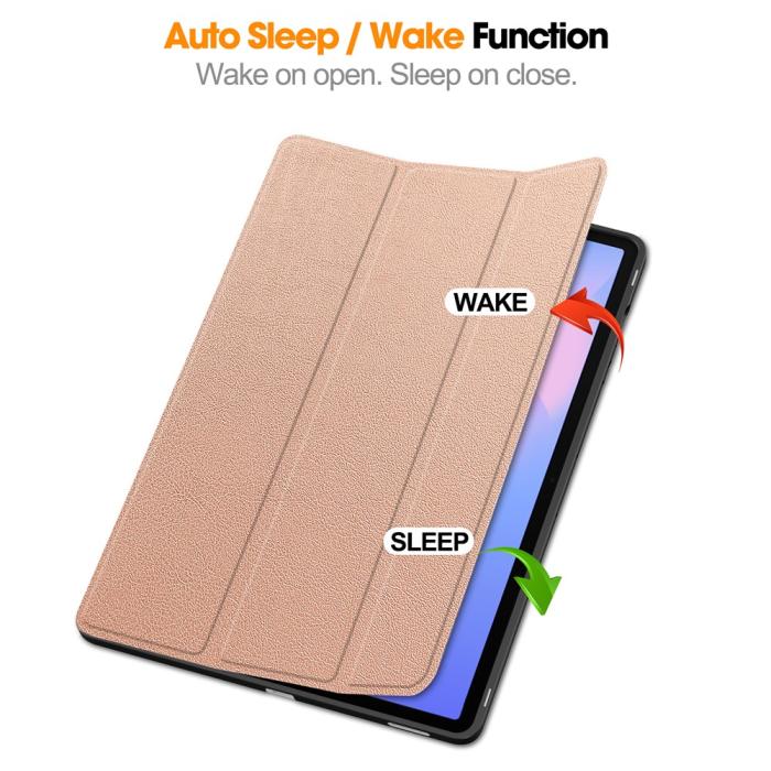 Bild 5,  Samsung Galaxy Tab S10 FE Plus Fodral Tri-Fold Pennhållare