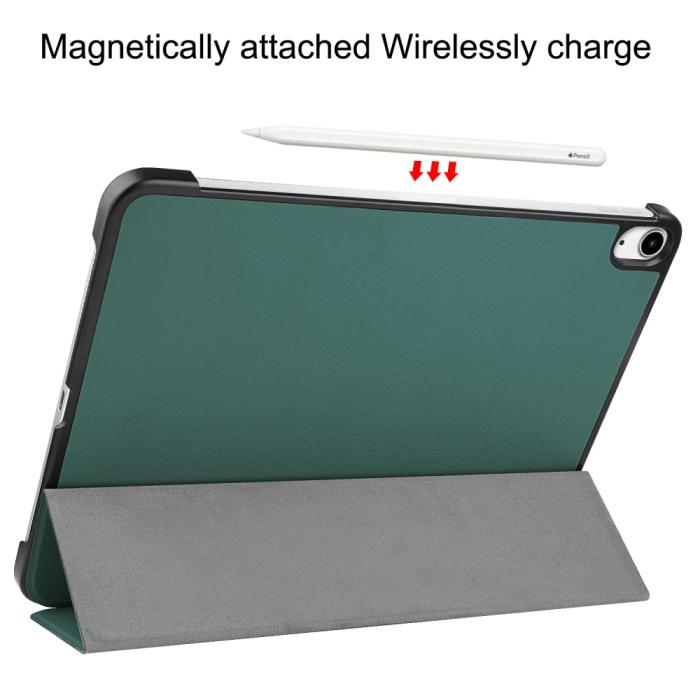 Bild 6,  iPad Air 13 2026-2024 Fodral Tri-Fold Grön