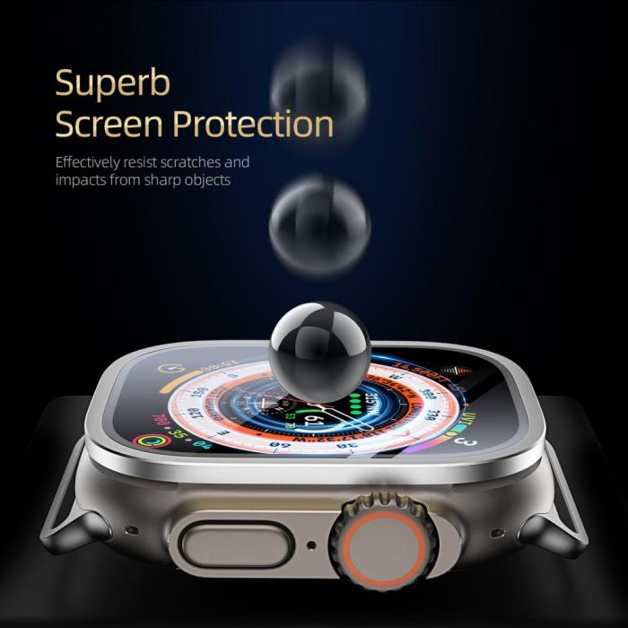 Bild 4, DUX DUCIS DUX DUCIS Apple Watch Ultra 49 mm Skärmskydd Aluminium Ram Silver