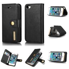 DG.MING iPhone 5/5S/SE 2016 - DG.MING 2in1 Magnet Fodral - Svart