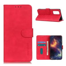 KHAZNEH OnePlus 9 Pro - KHAZNEH Retro L&auml;der Fodral - R&ouml;d