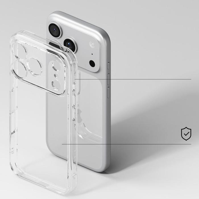 Bild 4, Ringke Ringke iPhone 17 Pro Max Skal Fusion Transparent