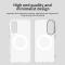  Samsung Galaxy S25 Edge Skal MagSafe Slim Matt Vit