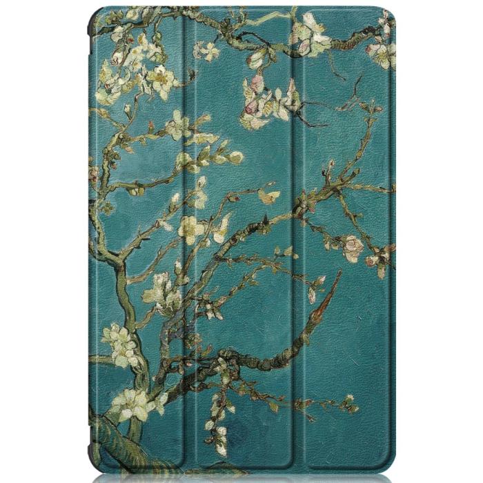 Bild 2,  Samsung Galaxy Tab A8 10.5 (2021) Fodral Tri-Fold Peach Blossom