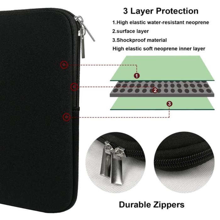 Bild 2,  Laptop Neopren Sleeve Väska 13.3