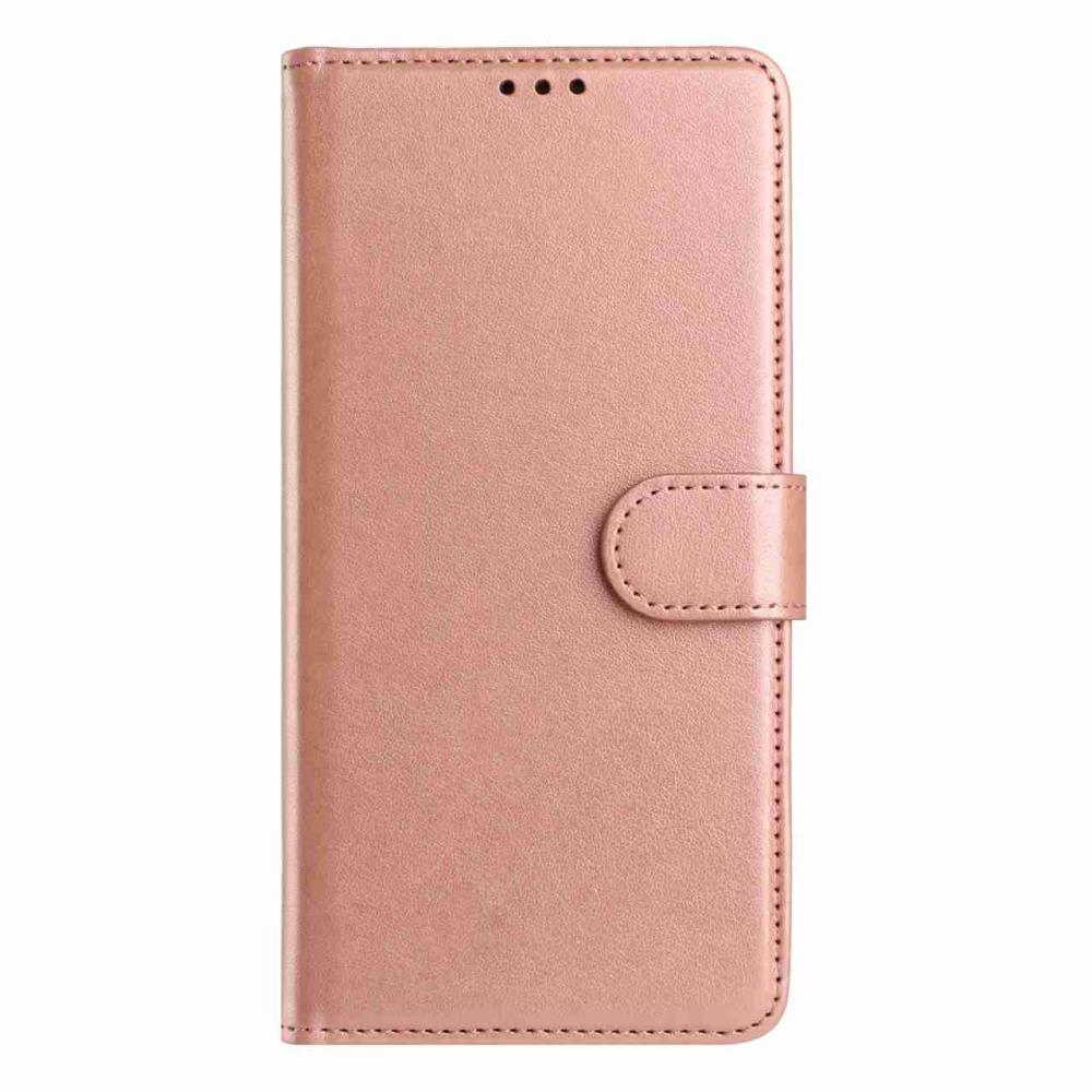  Sony Xperia 10 VII Fodral Multifunktionellt Läder Roséguld
