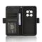  Honor Magic7 Pro Fodral Med Avtagbart Kortfodral Svart