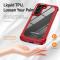  Samsung Galaxy S23 Plus Skal Shockproof Hybrid Röd
