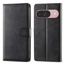  Google Pixel 11/11 Pro Fodral L&auml;der Svart