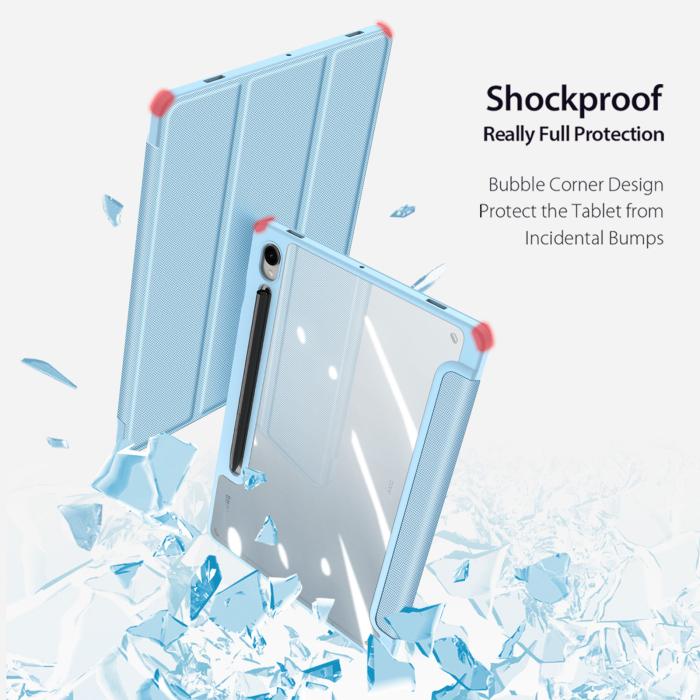 Bild 5, DUX DUCIS DUX DUCIS Galaxy Tab S9 Fodral TOBY Tri-Fold Ljus Blå
