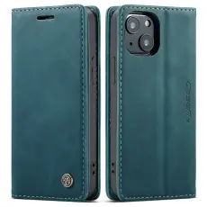 CASEME CASEME iPhone 13 Fodral Retro L&auml;der Gr&ouml;n