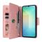  Samsung Galaxy A07 Fodral Multifunktionellt Läder Roséguld