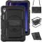  Galaxy Tab S10 Lite/S10 FE/S9 Skal 360 Shockproof Hybrid Kickstand