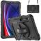 Galaxy Tab S10 Lite/S10 FE/S9 Skal 360 Shockproof Hybrid Kickstand