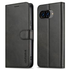 LC.IMEEKE LC.IMEEKE Google Pixel 10a Fodral L&auml;der Svart