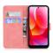  Motorola Moto G71 Fodral Skin Touch Läder Ljus Rosa
