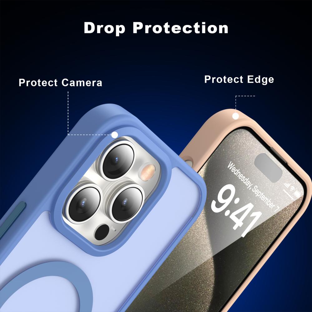 ColorPop ColorPop iPhone 15 Pro Max Skal CH MagSafe Matt Off White