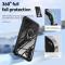  Samsung Galaxy A16 Skal Shockproof Ring Hybrid Svart