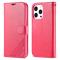 AZNS AZNS iPhone 14 Pro Fodral Läder Röd/Rosa