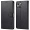 LC.IMEEKE LC.IMEEKE iPhone 15 Plus Fodral Läder Svart