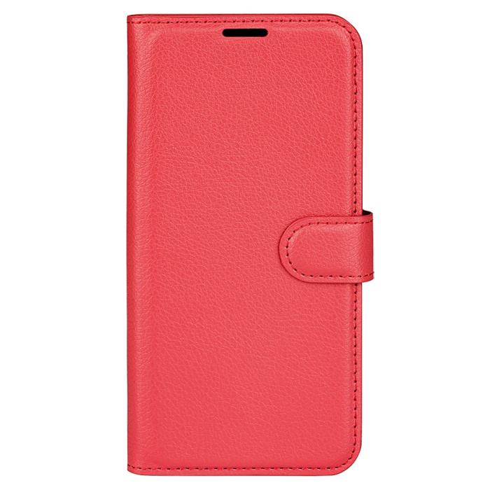 Bild 5,  OnePlus Nord 3 5G Fodral Litchi Textur Röd