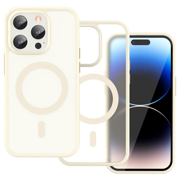 Bild 2, ColorPop ColorPop iPhone 14 Pro Skal CH MagSafe Matt Off White