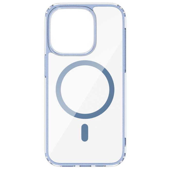Bild 3, ColorPop ColorPop iPhone 15 Pro Skal CH MagSafe Transparent/Ljus Blå