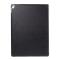  iPad Pro 12.9 (2017) - Tri-Fold Läder Fodral - Svart
