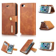 DG.MING iPhone 5/5S/SE 2016 - DG.MING 2in1 Magnet Fodral - Brun