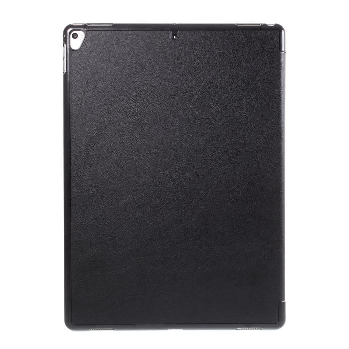 Bild 3,  iPad Pro 12.9 (2017) - Tri-Fold Läder Fodral - Svart