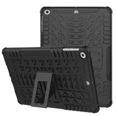  iPad Air / 9.7" (2017) / (2018) - Rugged Kickstand Armor - Svart