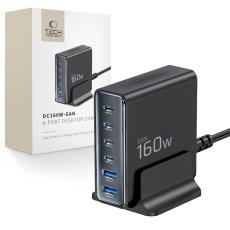 Tech-Protect Tech-Protect 160W Laddstation USB-C / USB-A Svart