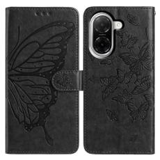  Xiaomi Redmi A5 Fodral Med Fj&auml;ril Tryck Svart