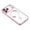  iPhone 17 Pro Max Skal MagSafe Electroplated TPU Rosa